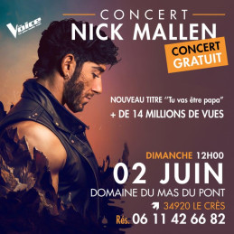 Concert Nick Mallen - Carré...
